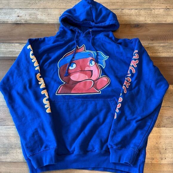 Team Ninja Blue Ninja hoodie - size Medium - Picture 1 of 4